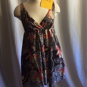 Sundress by OLD NAVY in small browns & oranges
